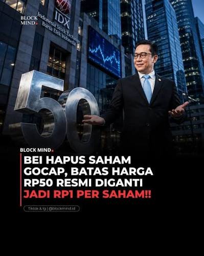Wacana Baru Pasar Modal: Bursa Efek Indonesia Siapkan Kebijakan Hapus Batas Bawah Saham “Gocap”